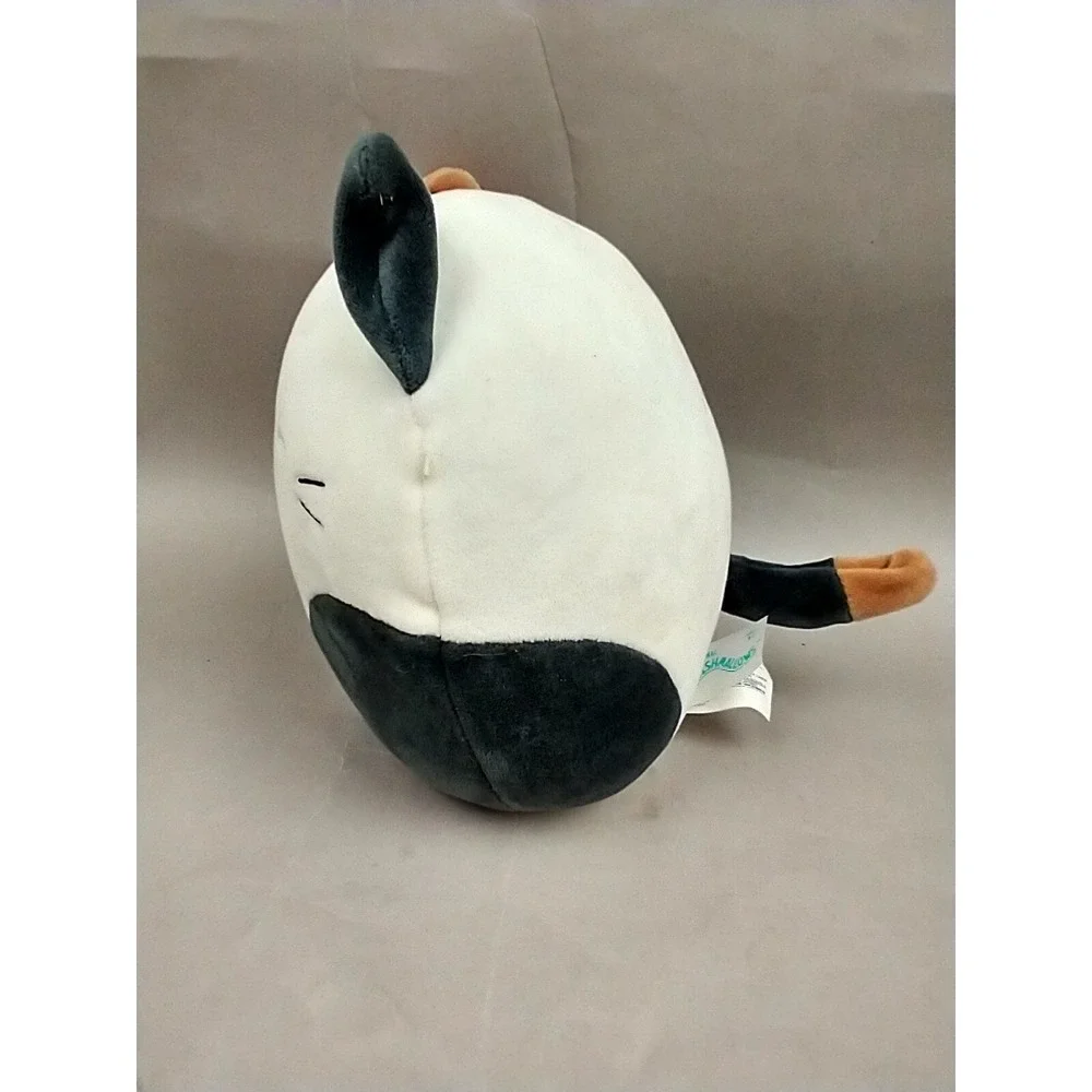 Squishmallows Cam the Calico Cat Plush Unisex 8 Inch White Black Brown Cat